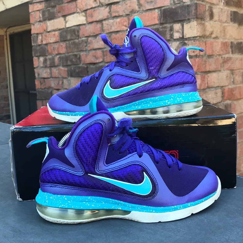🔮Boy’s (Or Men’s) LeBron 9 “Hornets” Size 7 🔮